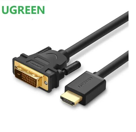 UGreen HDMI ȣȯ DVI  Ǵ D-VI-HD  ̺ , Ps3 